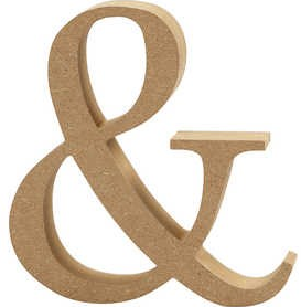CC MDF Symbool & 13 cm