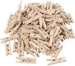 CC Clothes pegs, L: 25 mm, W: 3 mm, 100 pc/ 1 pack