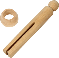 CC Clothes Peg, L: 9,5 cm, 5 pc/ 1 pack-2