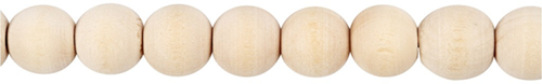 CC Houten Kralen 10 mm Naturel 40 stuks-3