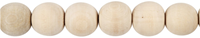 CC Houten Kralen 15 mm Naturel 20 stuks-2