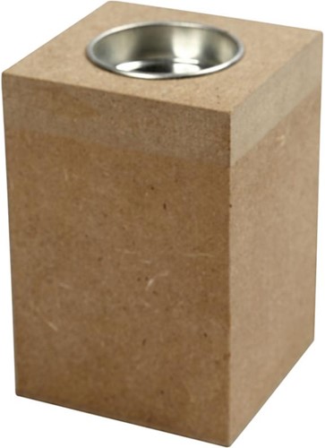 CC MDF Waxinelichthouder 7x7 cm
