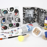 CC Houten Fotolijst 15,8x15,8 cm-3