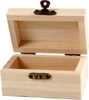 CC Houten Schatkist 9x5,2x4,9 cm per stuk-2