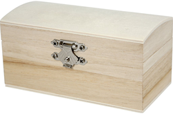CC Houten Schatkist 11,5x5,8x5,8 cm