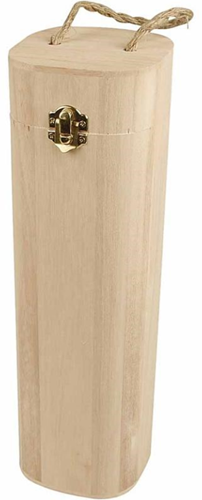 CC Houten Wijndoos 10x10x34 cm
