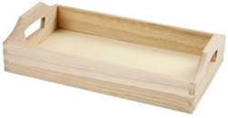 CC Holztablett Empress Tree 30x17x5 cm