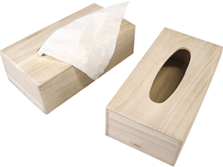 CC Houten Tissuedoos 27x14x8 cm
