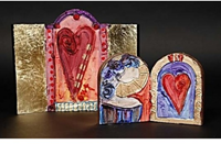 CC Houten Ikoon Tweeluik 11x17 cm