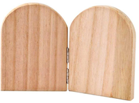 CC Houten Ikoon Tweeluik 11x17 cm-2