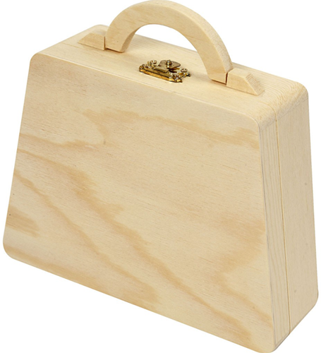 CC Houten Tas 17,5x13x5,5 cm