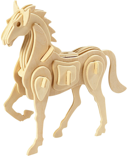 CC 3D Puzzel Paard