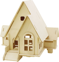 CC 3D-Holzbausatz Haus