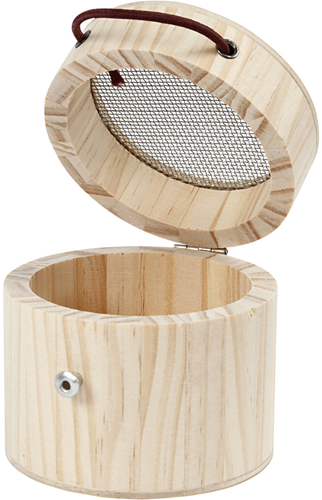 CC Houten Insectenkooi 8x7,5 cm