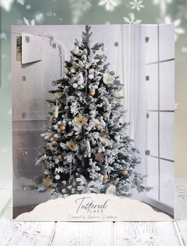 Tattered Lace Snijmal Advent Kalender 25 vakjes