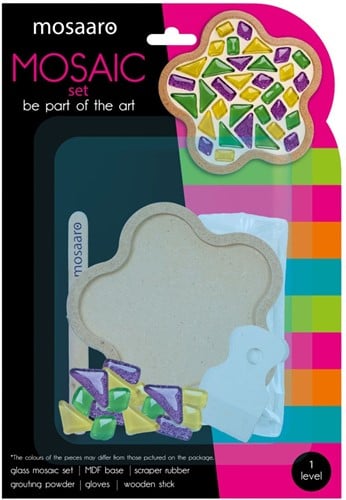 Mosaaro Mozaiek set Glas Mozaiek Bloem MA1010