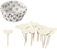 Cupcakes und Cocktailspieße