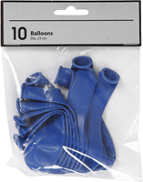 CC Balloons, dark blue, round, Dia. 23 cm, 10 pc/ 1 pack-2