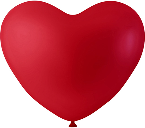 Ballonnen Hart 23 cm Rood 8 stuks