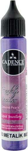 Cadence Colored Pearls 25 ml Metallic Paars