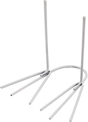 CC Chicken feet of white iron 2.5x4.5 cm