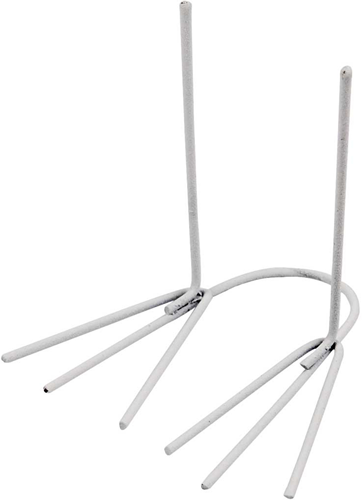 CC Chicken Feet, white, H: 4,5 cm, W: 2,5 cm, 20 pair/ 1 pack