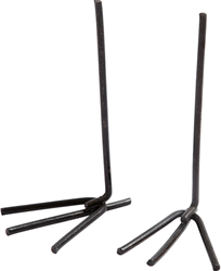CC Metalen Voeten 2x5 cm 20 stuks Zwart