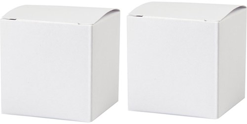 Vouwdoos 5,5x5,5 cm Wit 10 stuks