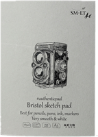 SMLT Papierblok Bristol A5 185gr 50 vel