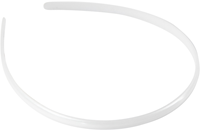 CC Haarbanden Wit 8 mm 20 stuks-3
