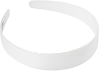 CC Plastic Haarband 25 mm Wit 5 stuks-2