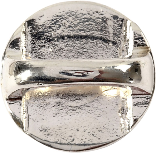 CC Metalen Spacer Kralen Cabochon 15 mm Zilver 3 stuks-2