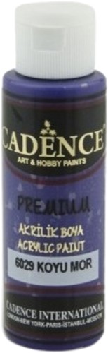 Cadence Premium Acrylverf 70 ml Dark Purple 6029