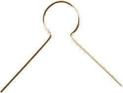 CC Metalen Hanger 22 mm Verguld 50 stuks