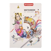 Bruynzeel Creatives Sketchbook A4 140gr 80 sheets White