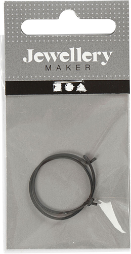 CC Oorbellen Rond 20 mm Zwart 8 stuks-2