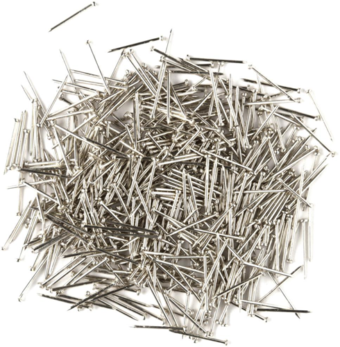 GC Sequin Pins 10 mm Silver 1250 Pieces
