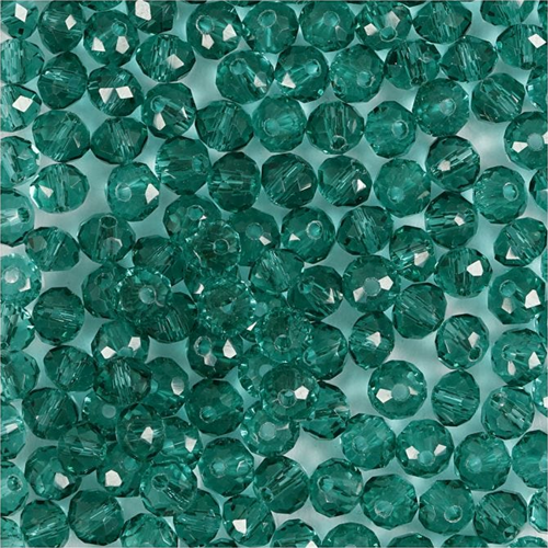 CC Facet Kralen 4 mm Groen 45 stuks