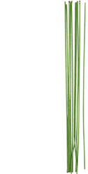 CC Floral stem wire, green, L: 30 cm, Dia. 2 mm, 20 pc/ 1 pack