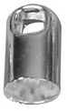 CC Eindkap 4,5 mm Zilver 8 stuks