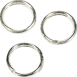 CC Split Ring, silver-plated, Dia. 5 mm, 30 pc/ 1 pack