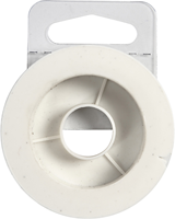 CC Elastisch Draad Plat 1 mm Transparant 10 m