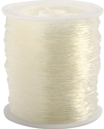 CC Elastisch Draad 1 mm 50 m Transparant