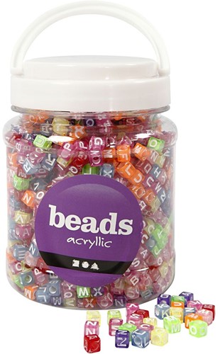 CC Letter Beads 450g