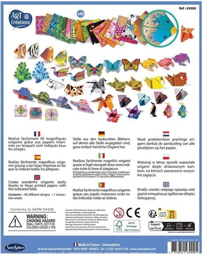Art & Creations Origami Set Dieren-2