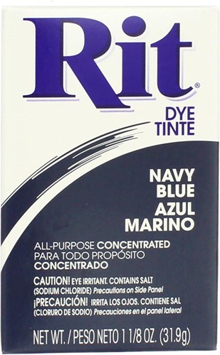 Rit Dye Poeder Navy Blue 31,9 gr