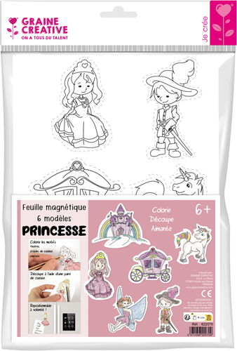 GC Magneten Kleuren Prinsessen