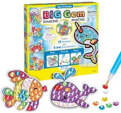 Creativity for Kids Diamond Painting Set Sea Animals