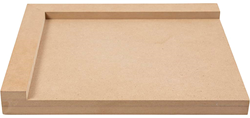 CC Linoleumhalter aus Holz für Rechtshänder, 10 Stück