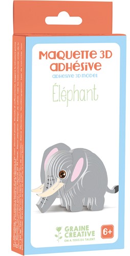 GC Model Adhesive 3D Olifant